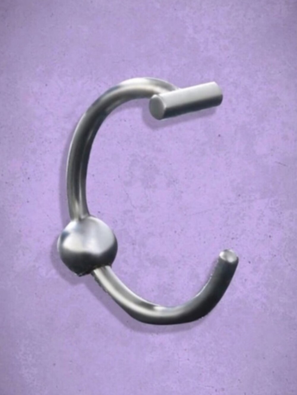 2 Fake Lip Rings - Picture 7 of 9